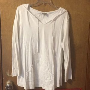 Long sleeve light weight hoodie